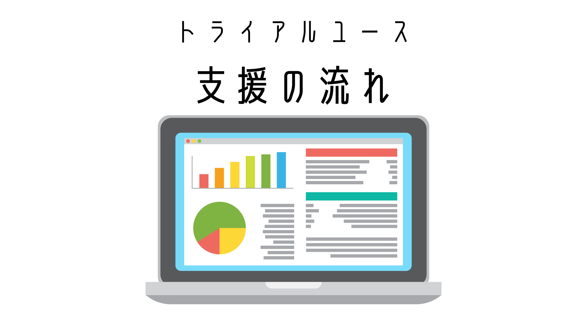 支援の流れ（5ステップ）